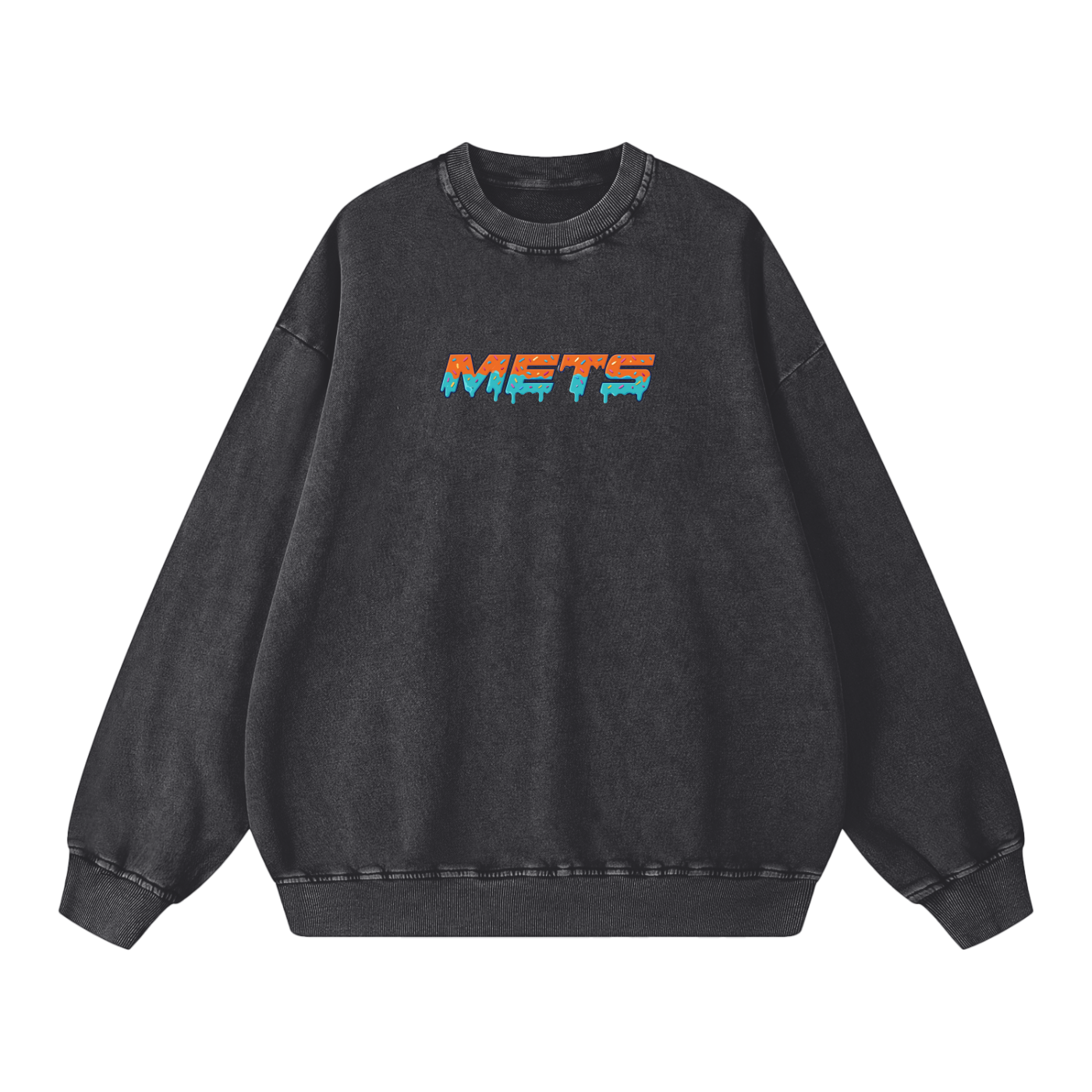 Snow Washed Oversized Sweatshirt