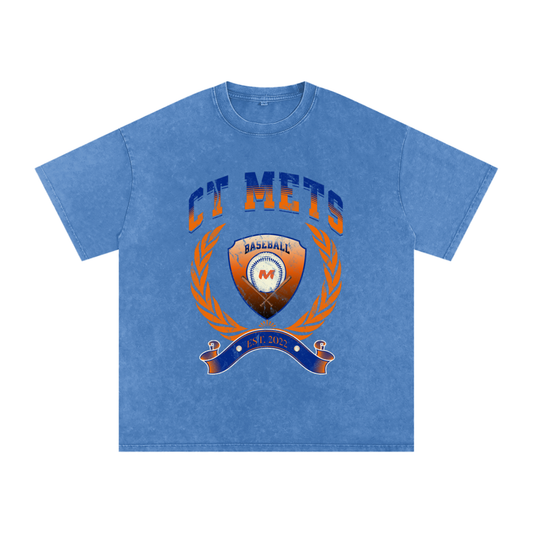 CT Mets Baseball Oversize T-Shirt